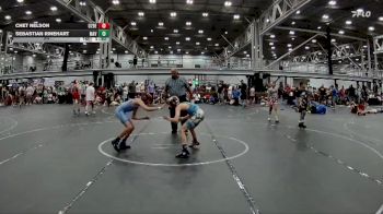 84 lbs Round 3 (8 Team) - Sebastian Rinehart, Mavericks vs Chet Nelson, U2 Brawler Elite