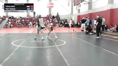 109 lbs 7th Place - Julia Duro, Hammer Wrestling vs Sky Ramos, Goldenbacks Rtc