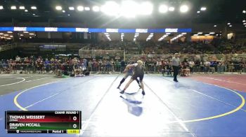 2A 150 lbs Champ. Round 1 - Thomas Weissert, Lyman vs Draven McCall, Jesuit