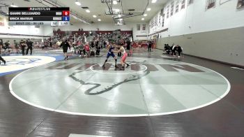 96 lbs Final - Gianni Belluardo, North Bergen vs Erick Mateus, RedNose Wrestling School