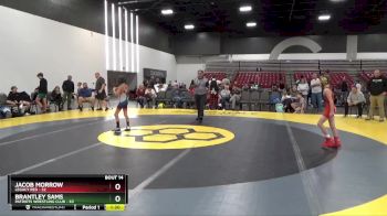 65 lbs Placement Matches (8 Team) - Brantley Sams, Patriots Wrestling Club vs Jacob Morrow, Legacy Red