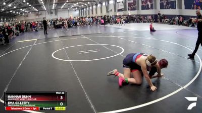 126 lbs Cons. Round 3 - Hannah Dunn, Alamo City Wrestling Club vs Ema Gillespy, Takedown-City Wrestling