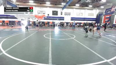 120 lbs Cons. Semi - Samuel Jimenez, Eleanor Roosevelt vs Julius Villamil, Poway