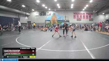 50/53 Round 2 - Clayton Poynter, Eastside Youth Wrestling vs Corvin Hunnicutt, JET