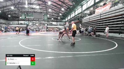 137-153 lbs Quarterfinal - Gianni Ruiz, Unaffiliated vs Coby Windle, Backyard Brawlers - Midwest