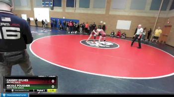 135lbs Quarterfinal - Nicole Poussier, White River (Girls) vs Cassidy Sylves, Ballard (Girls)