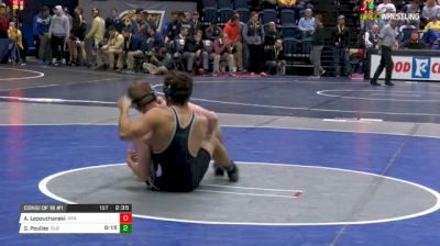 165 lbs Consi of 16 #1 - Alexandre Lopouchanski, Air Force vs Georgio Poullas, Cleveland State