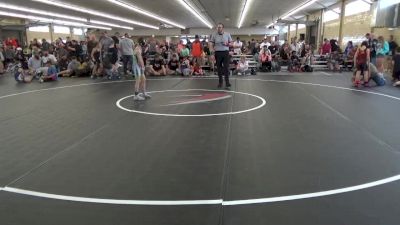 66 lbs Consi Of 16 #2 - Hawk Zeh, Jasper vs Jayden Lundy, Cogan Station