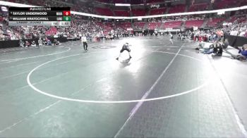 D3-106 lbs Champ. Round 1 - William Kratochvill, Lancaster vs Taylor Underwood, Marathon