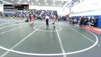 105 lbs Champ. Round 1 - Lyla Chavez, Garden Grove vs Xochitl Saenz, San Clemente