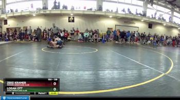 138 lbs Cons. Round 3 - Logan Ott, Avon Wrestling Club vs Zeke Kramer, Fishers Wrestling Club