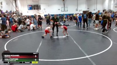 55 lbs Round 2 - Bodhi McDaniel, DevilCats vs Ivan Stafford, LA Elite Wrestling