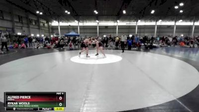 165 lbs Cons. Round 4 - Rykar Wools, Mountain View Middle School vs Alfred Pierce, Parma