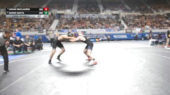 177-D2 Cons. Round 3 - Jaiden Matta, Desert Edge High School vs Logan Maclaurin, Lake Havasu High School