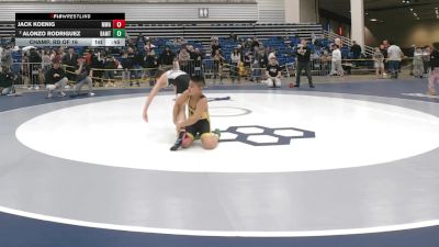 92 lbs Champ. Rd Of 16 - Jack Koenig, Moen Wrestling Academy vs Alonzo Rodriguez, B.A.M. Training Center