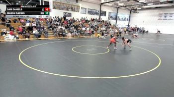 165 lbs Cons. Round 1 - Sam Daniels, Georgetown (KY) vs Mason Daring, Manchester