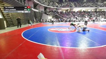 215-5A Quarterfinal - Jack Lavinder, McIntosh vs Eli Hawkes, Lanier