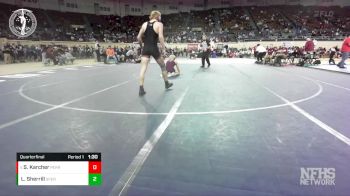 3A-138 lbs Quarterfinal - Strauss Karcher, PERRY vs Liam Sherrill, SPERRY