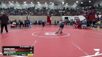 138 lbs Cons. Round 2 - Brian Thomas, Fighting Irish WC vs Jakobe Hunt, Franklin Wrestling Club