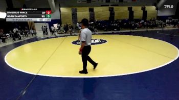 157 lbs 1st Place Match - Dimetrus Wince, Apprentice School vs Noah Danforth, Washington & Lee