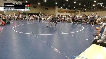 150 lbs Champ. Round 2 - Clay Crane, UFM vs Locke Ware, B.R.A.W.L