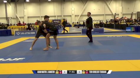 Tor Kroejer Toudahl vs Adam Martin J. Hamilton 2024 World IBJJF Jiu-Jitsu No-Gi Championship