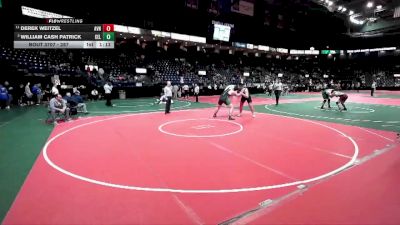 287 lbs Semifinal - Derek Weitzel, Avn1 vs William Cash Patrick, CEL2