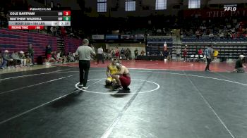 184 lbs Consi Of 8 #1 - Cole Bartram, Lock Haven vs Matthew Waddell, Hofstra