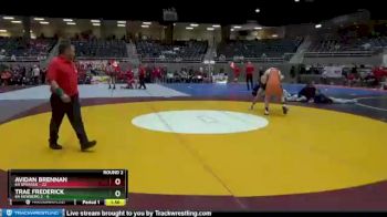 145 lbs Round 2 (4 Team) - Avidan Brennan, 6A Sprague vs Trae Frederick, 6A Newberg 2