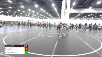165 lbs Consi Of 8 #2 - Emmanuel Medina, No Team vs Benjamin DeLaTorre, South Hills HS