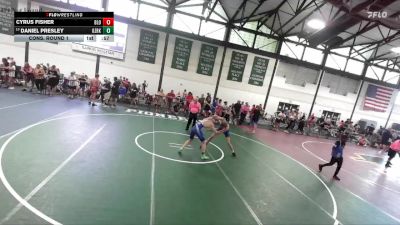 144-146 lbs Cons. Round 1 - Daniel Presley, Collum Trained School Of Wrest vs Cyrus Fisher, Bloomington