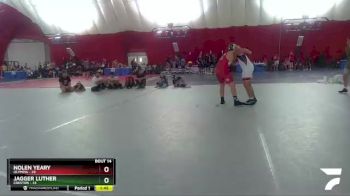 215 lbs Round 2 (16 Team) - Nolen Yeary, Olympia vs Jagger Luther, Creston