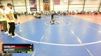 60 lbs Rd# 5- 3:45pm Friday Final Pool - Ronin Barro, Legends Of Gold vs Holden Davis, Terps Xtreme