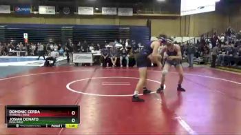 145 lbs Champ. Round 2 - Josiah Donato, Mesa Ridge vs Domonic Cerda, Riverdale Ridge