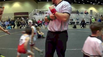 47 lbs Round 3 (6 Team) - Jackson Kribs, ARES Red vs Kenney Turner, Contenders WA Green