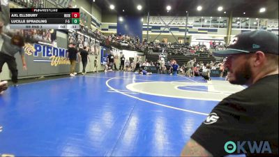60 lbs Rr Rnd 3 - Axl Ellsbury, Husky WC vs Lucille Spradling, F-5 Grappling