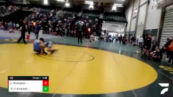 150 lbs Quarterfinal - Richie Hernandez-Alvarado, Trojans WC vs Joel Thompson, Norfolk Jr Wrestling