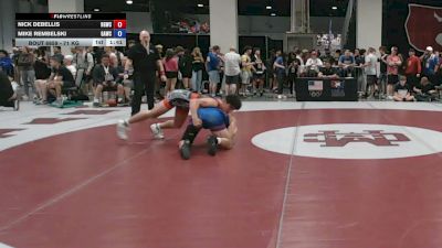 71 kg Cons. Sub-rd Of 64 - Nick DeBellis, Horace Greeley Wrestling Club vs Mike Rembelski, GRIT Athletics Wrestling Club