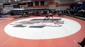 184 lbs Quarterfinal - Jackson Davis, University Of Chicago vs Hunter Moore, Roanoke