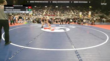 3A-175 lbs 3rd Place Match - Levi Jones, Mountain View vs Preston Sorensen, Glenrock