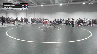 79 lbs Cons. Round 3 - Hunter Hohman, American / ETC vs Xavier Giles, NJRTC