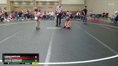 60 lbs Round 4 - Roman Rodriguez, Gulf Coast Wrestling Club vs Logan Bartlow, Soddy Daisy