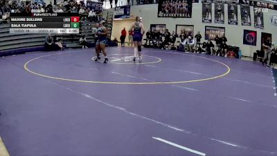 190 lbs Semis & 1st Wb (8 Team) - Maxine Sullens, Lumpkin Co. vs Sala Tiapula, Long County