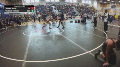 138 lbs Quarterfinal - Mikah Ikeda, Grapple Academy vs Nathan Harvey, Black Creek Wrestling Club