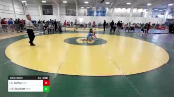 74 lbs Consolation - Charles Soffen, Grizzlies Wrestling Academy vs River Brackett, Oxford Hills ME