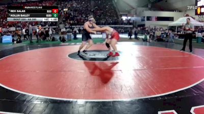 6A 285 lbs Semifinal - Kollin Bailey, Rocky Mountain vs Rex Salas, Madison