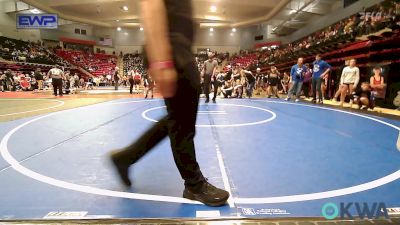 112 lbs Consi Of 4 - Raymond Melgarejo, Tulsa Blue T Panthers vs Rowdy Hupman, Sperry Wrestling Club