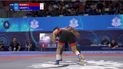 74 kg 1/8 Final - Ismail Khaniev, Uww vs Ladarion Lockett, United States