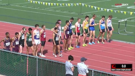 Men's 3k Steeplechase, Heat 3