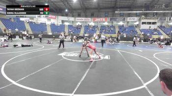 94 lbs Rr Rnd 3 - Tayah Beeman, Darkhorse WC vs Kirra Klaassen, Pikes Peak Warriors